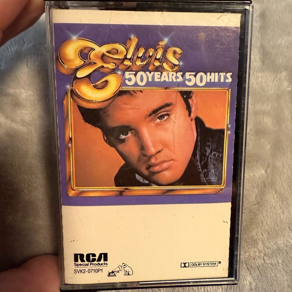 50 Years 50‎ Hits By Elvis Presley (Cassette Tape 1985 RCA)
